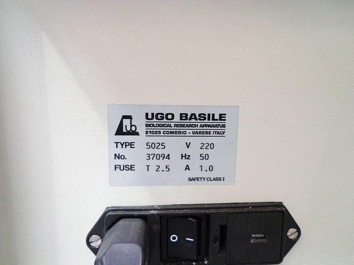 Used UGO Basile 5025 Dog Ventilator, 700 ml cylinder/ piston.