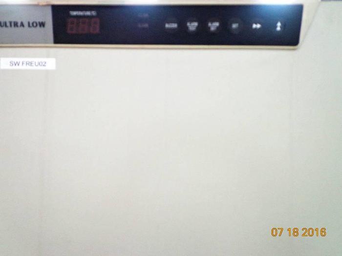 Used Sanyo -80 freezer