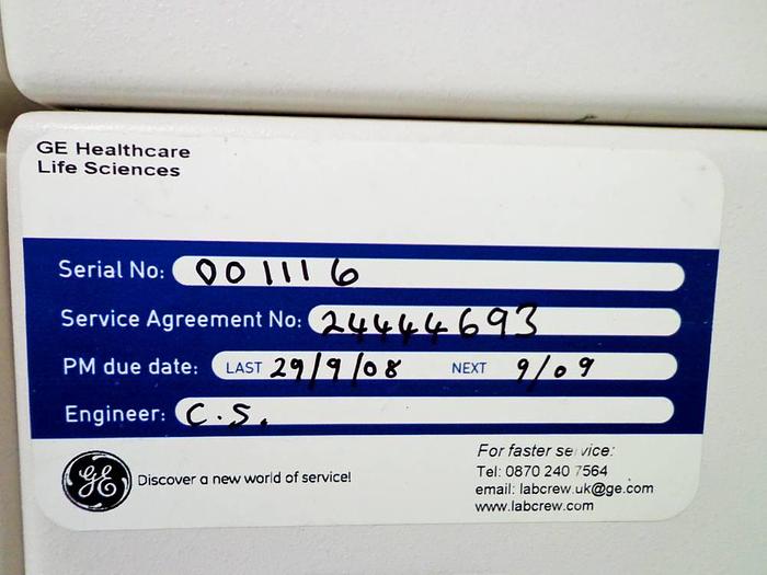 Used Amersham Pharmacia Biotech LeadSeeker Homogeneous Imaging System with 2 x Filter Control Unit.