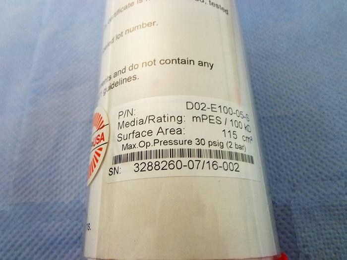 Used Spectrum MidiKros 20cm 100K mPES 0.5mm FLL x FLL Sterile Filter Module.