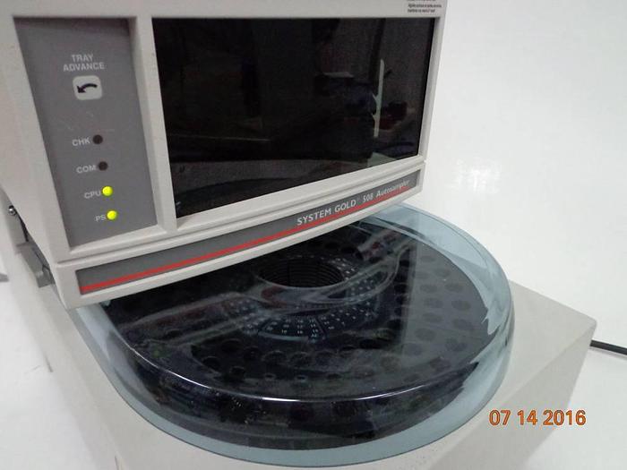 Used Beckman Coulter Autosampler System gold 508