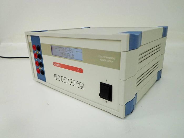 Used Consort EV231 Electrophoresis Power Supply.