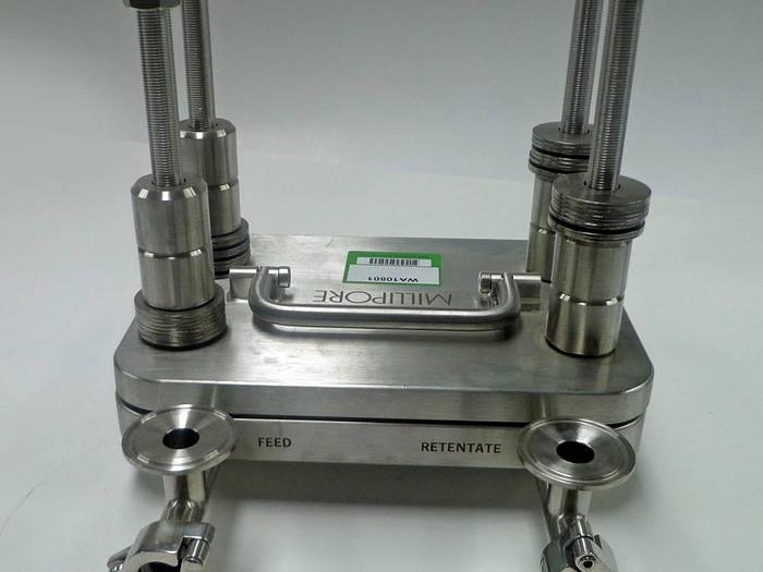 Used Stainless steel millipore valve