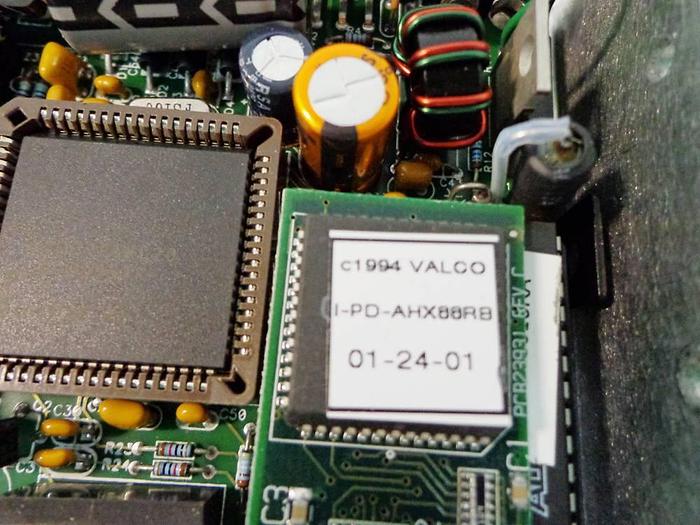 Used Vici Valco Instruments Modular Universal Valve/Actuator, Model EHMA, with Actuator Control Module.