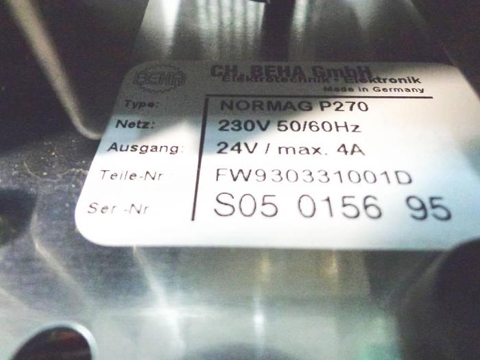 Used Normag Labor Laboratory Power Unit.