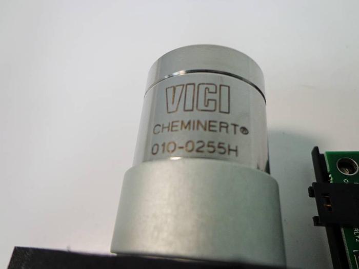 Used Vici Valco Instruments Modular Universal Valve/Actuator, Model EHMA, with Actuator Control Module.