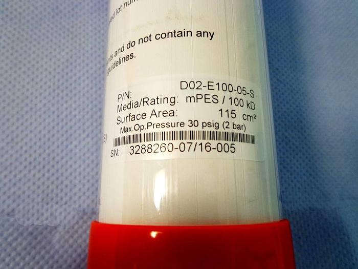 Used Spectrum MidiKros 20cm 100K mPES 0.5mm FLL x FLL Sterile Filter Module.