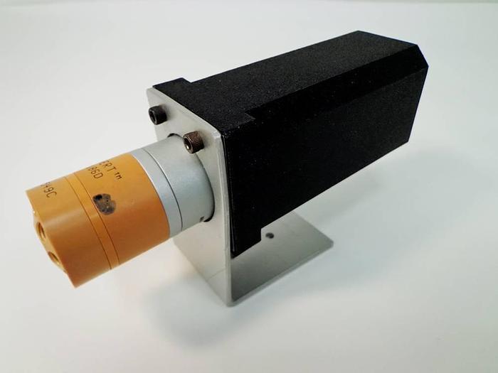 Used Vici Valco Instruments Modular Universal Valve/Actuator, Model EMHMA-CE, with EMTCA-CE Multiposition Actuator Control Module.