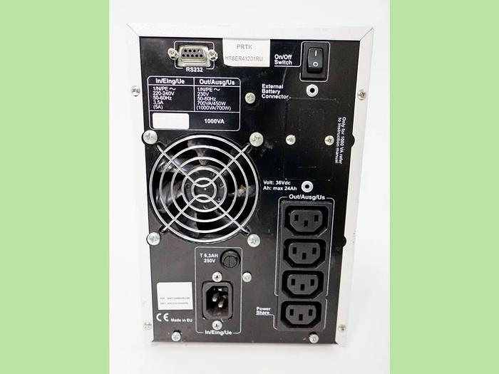 Used Riello Dialog Plus DLP 1000 1kVA UPS System, UHC11006XXRU.