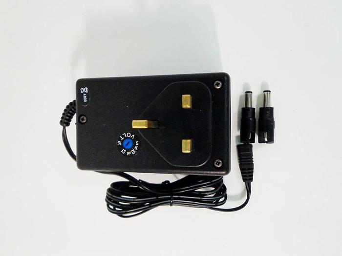 Used Mascot Power Supply Adapter, Variable Output and Connectors.