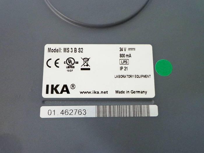 Used IKA MS 3 B S2 Basic Orbital Shaker.