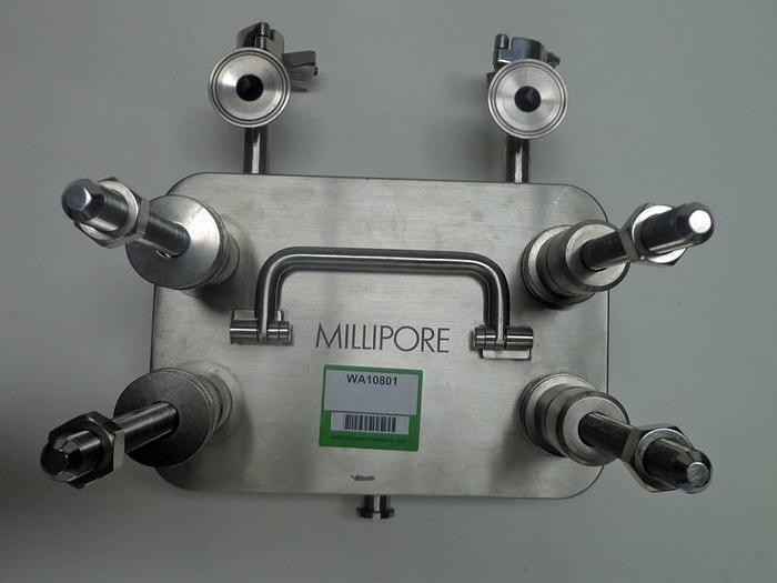 Used Stainless steel millipore valve