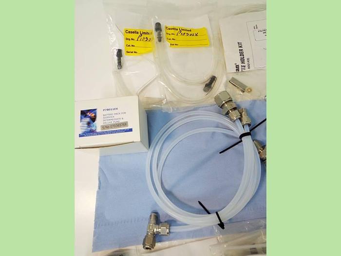 Used Air Sampling Consumables and Accessories.