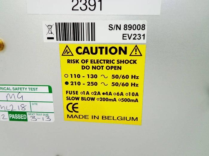 Used Consort EV231 Electrophoresis Power Supply.