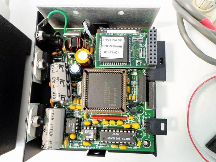 Used Vici Valco Instruments Modular Universal Valve/Actuator, Model EHMA, with Actuator Control Module.