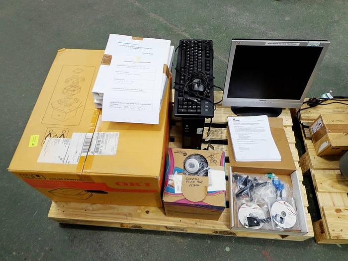 Used Beckman Coulter Cytomics FC 500 MPL Flow Cytometer with Cytometry UPS, Computer and software, OKI C531dn Printer, Manuals and System Accessories.