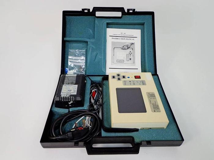 Used Silogic Veterinary EC60 Porable Cardiac and Respiratory Monitor.