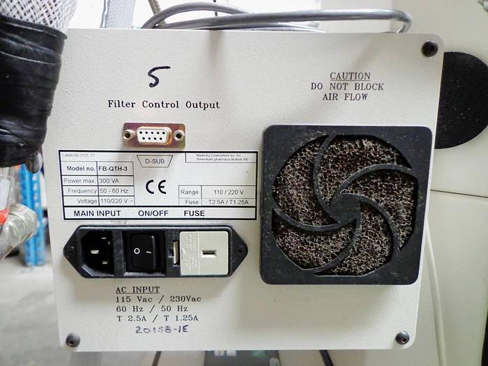 Used Amersham Pharmacia Biotech LeadSeeker Homogeneous Imaging System with 2 x Filter Control Unit.