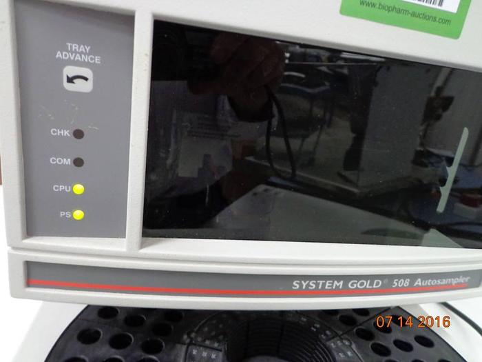 Used Beckman Coulter Autosampler System gold 508