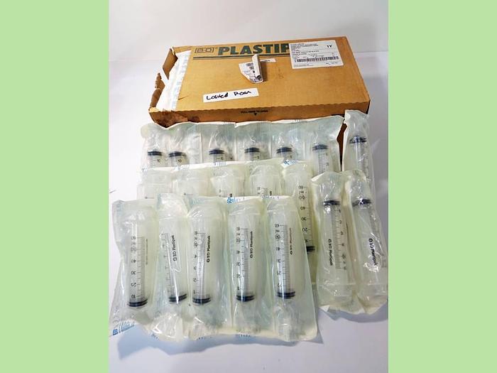 Used BD Plastipak 300866 50ml Syringe, Luer Tip.