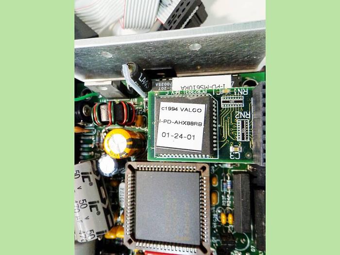 Used Vici Valco Instruments Modular Universal Valve/Actuator, Model EHMA, with Actuator Control Module.