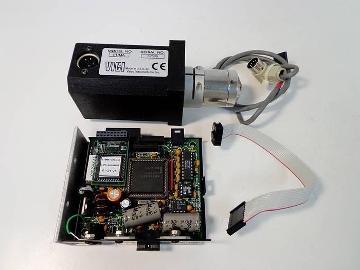 Used Vici Valco Instruments Modular Universal Valve/Actuator, Model EHMA, with Actuator Control Module.