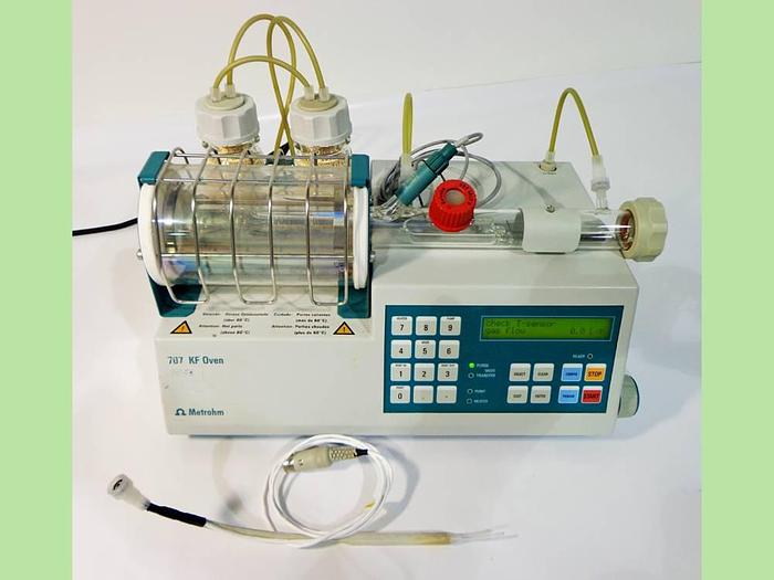 Used Metrohm Herisau 707 Oven.