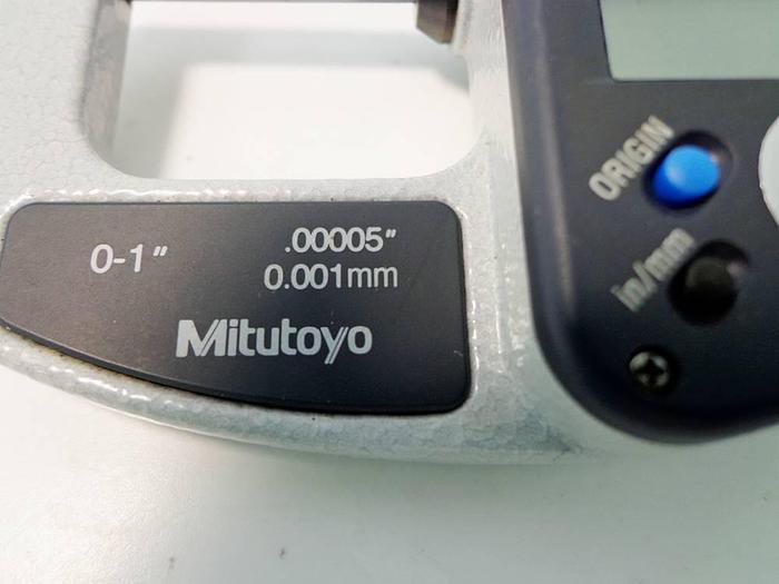 Used Mitutoyo Digital Micrometer 0-1inch, 293-832.