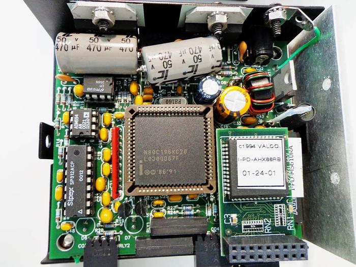 Used Vici Valco Instruments Modular Universal Valve/Actuator, Model EHMA, with Actuator Control Module.