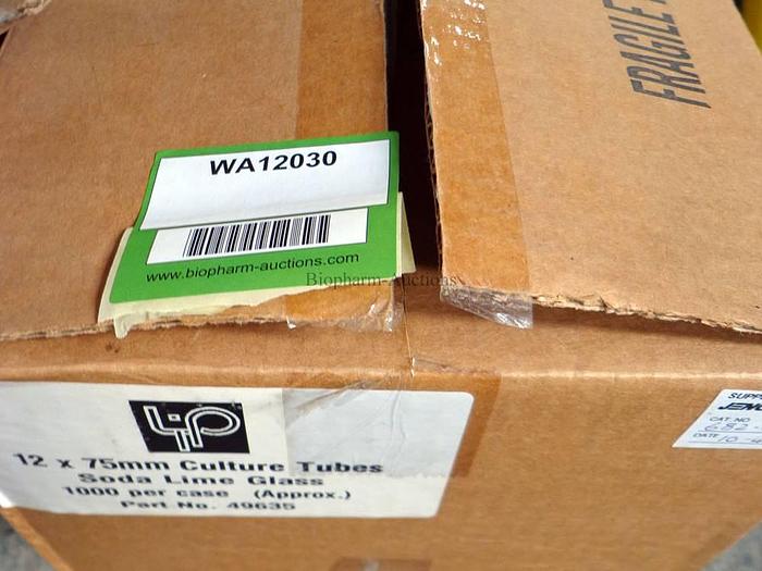 Used Glass 12 x 75mm Culture Tubes (soda lime glass) (approx 1000)