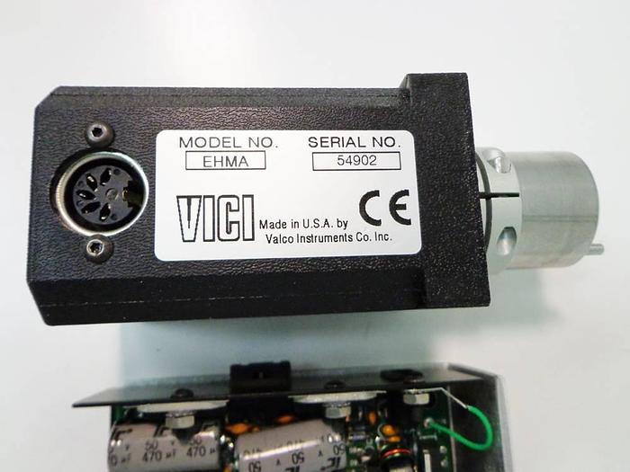 Used Vici Valco Instruments Modular Universal Valve/Actuator, Model EHMA, with Actuator Control Module.
