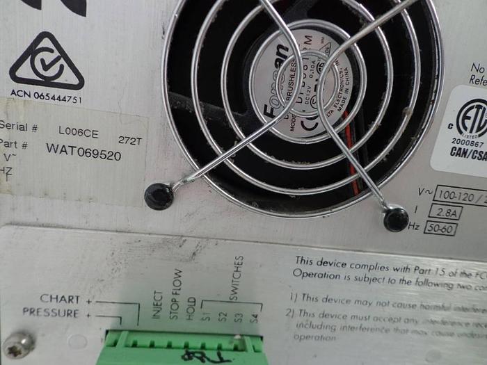 Used Waters 600 Delivery System with System Controller and Pump Unit.