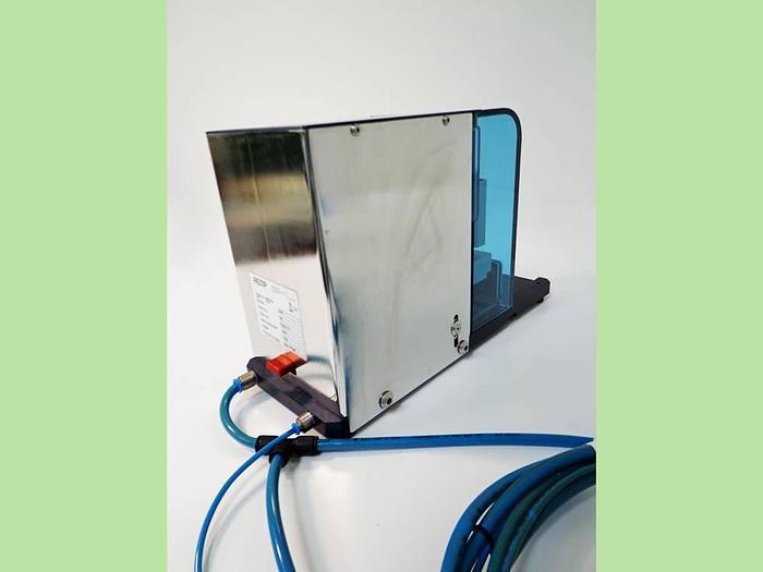 Used REMP Plate Piercer UPP (Semi-automated operation) with Festo Footvalve Air Pneumatic Footswitch Pedal.