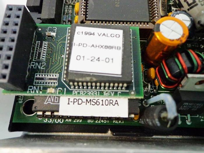 Used Vici Valco Instruments Modular Universal Valve/Actuator, Model EHMA, with Actuator Control Module.