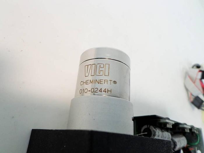 Used Vici Valco Instruments Modular Universal Valve/Actuator, Model EHMA, with Actuator Control Module.