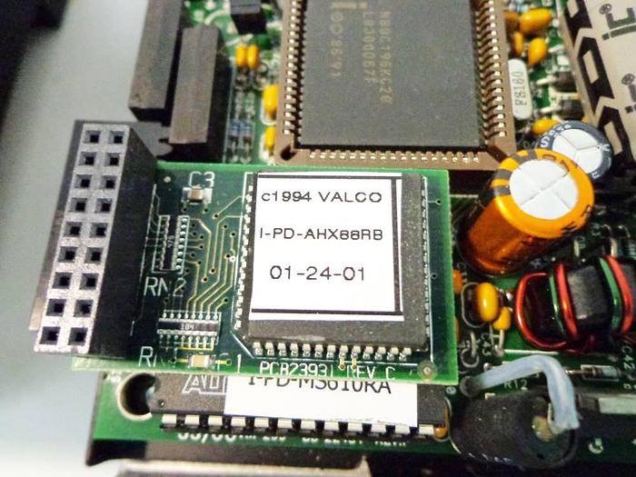 Used Vici Valco Instruments Modular Universal Valve/Actuator, Model EHMA, with Actuator Control Module.