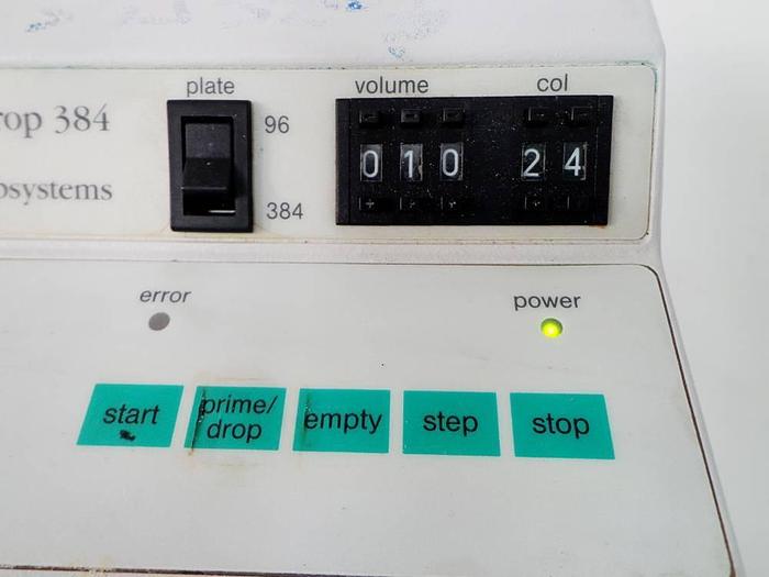 Used Labsystems Multidrop 384, in stand.
