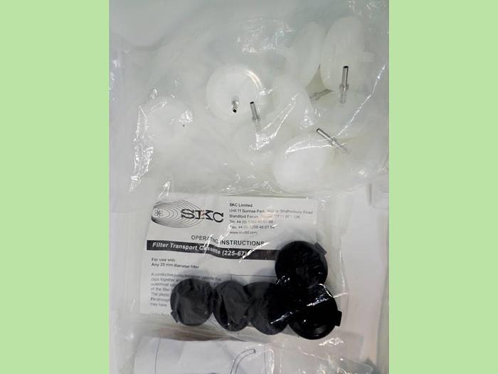 Used Air Sampling Consumables and Accessories.