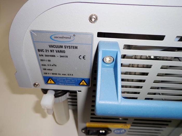 Used VWR Vacuubrand BVC 21 fluid aspiration system