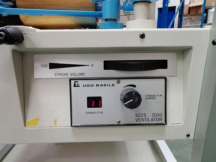 Used UGO Basile 5025 Dog Ventilator, 700 ml cylinder/ piston.