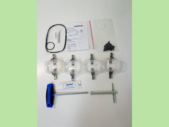 Used Assorted Centrifuge Accessories.