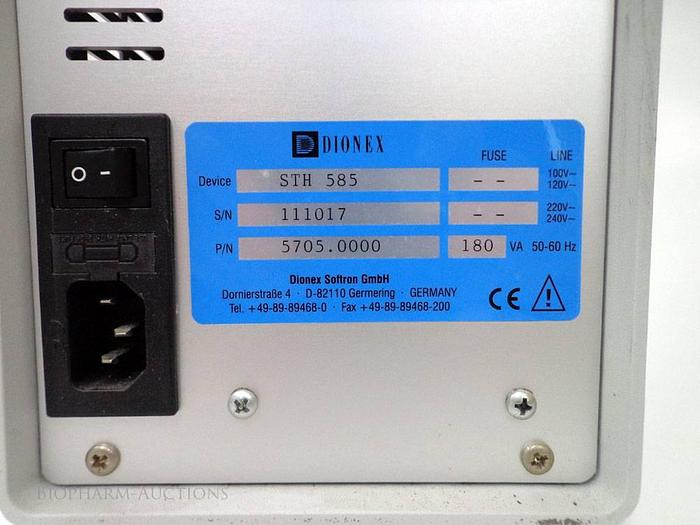 Used Dionex STH 585 Thermoelectric Peltier Column Heater Oven.