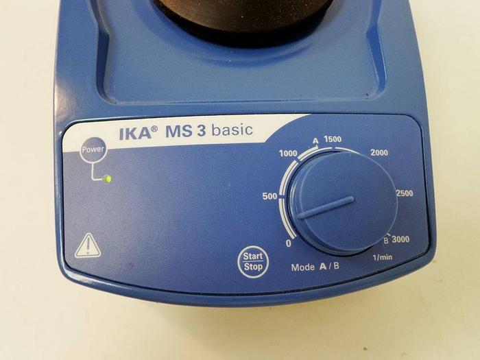 Used IKA MS 3 B S2 Basic Orbital Shaker.