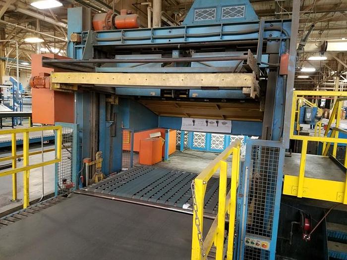 Used 50" X 80" BOBST DOWNSTACKER MODEL 200 MFG. 1994