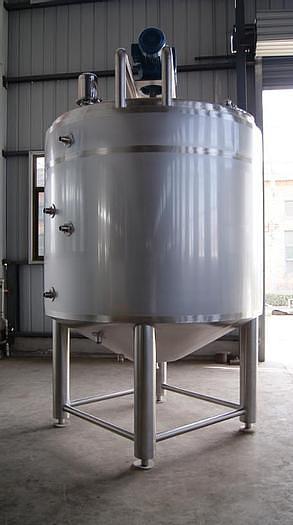 1000 USG vertical cylindrical process tank