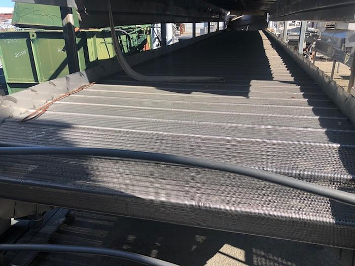 Used POWER TRANSMISSION & BEARING Steam Belt Blancher 5' wide x 44' long