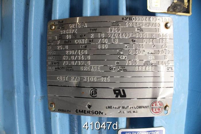 Used Aerator, 2-Vane SS 16.375" Propeller #41047