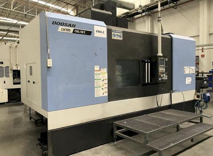 Used 2017 DOOSAN DNM750L/50II CNC Vertical Machining Center