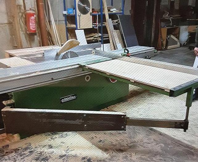 Used Panhans format table saw type 684,