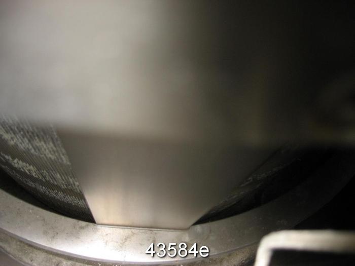 Used Fiberprep SPM-600 Pressure Screen, Basket Slotted .010" #43584